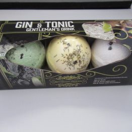 Gin & tonic bath bombs