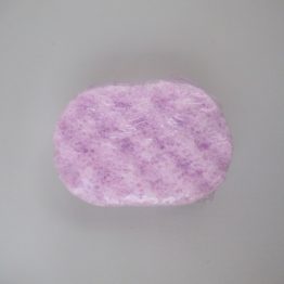 Berry blast exfoliating small sponge