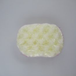 Cocoa butter small exfoliating sponge