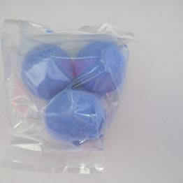 Parma Violet mini bath bombs