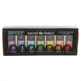311010ml Sacred chakra essential oil kit