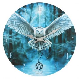 Awake your magic wall clock by Anne Stokes
