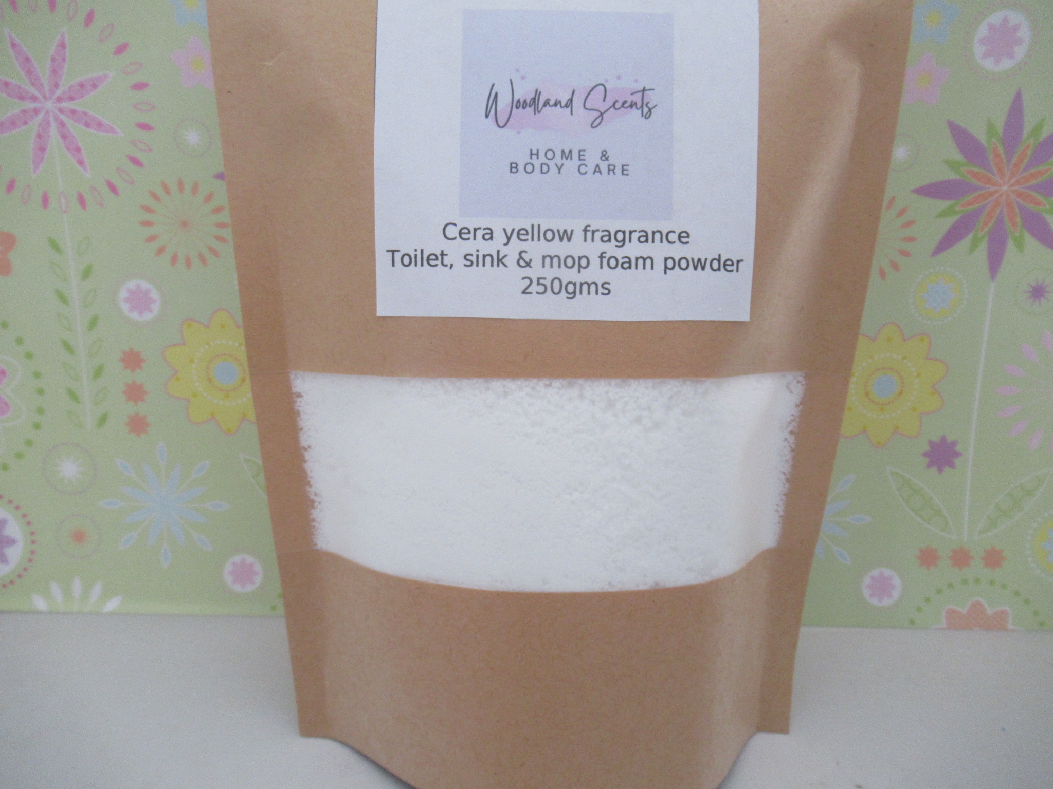 Cera yellow toilet foam powder 250gm