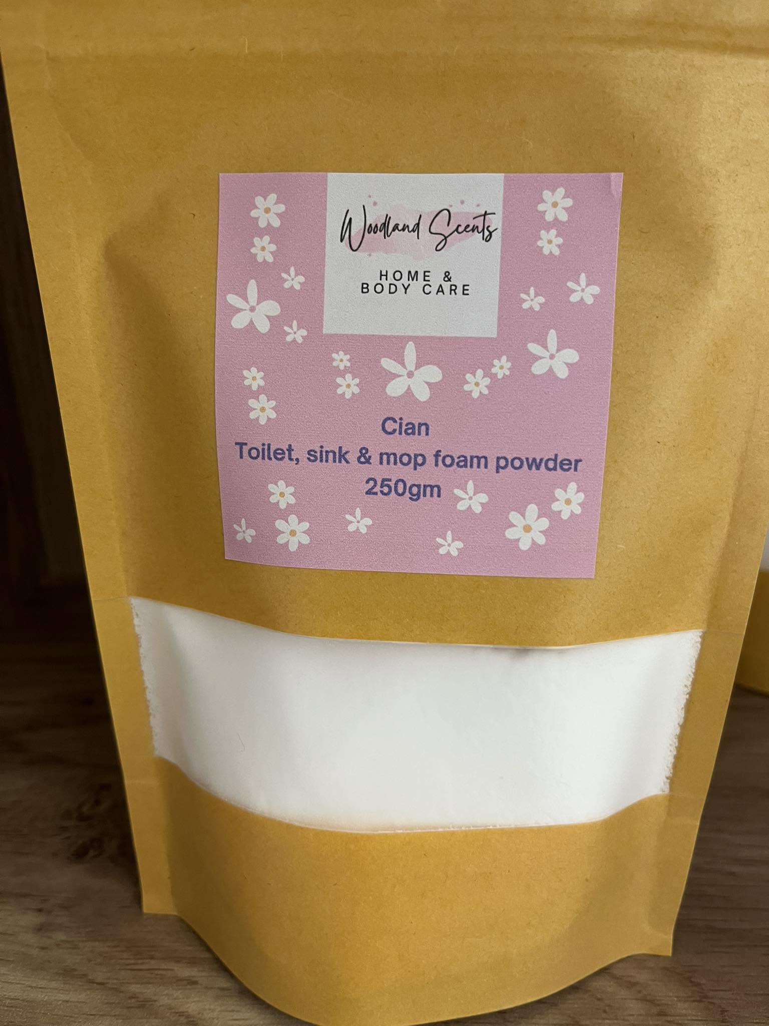 Cian toilet foam powder 250gm Cian toilet foam powder 250gm