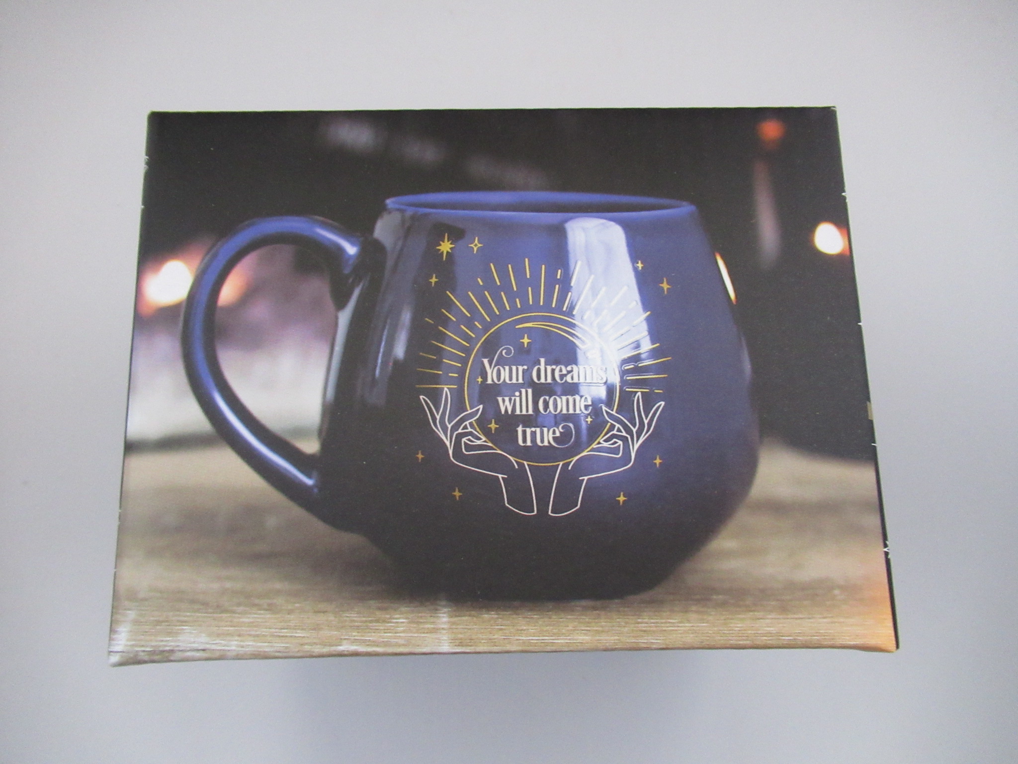 Blue fortune teller colour changing mug 2